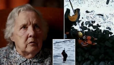 Great-grandmother recalls experience she was saved by coastguard