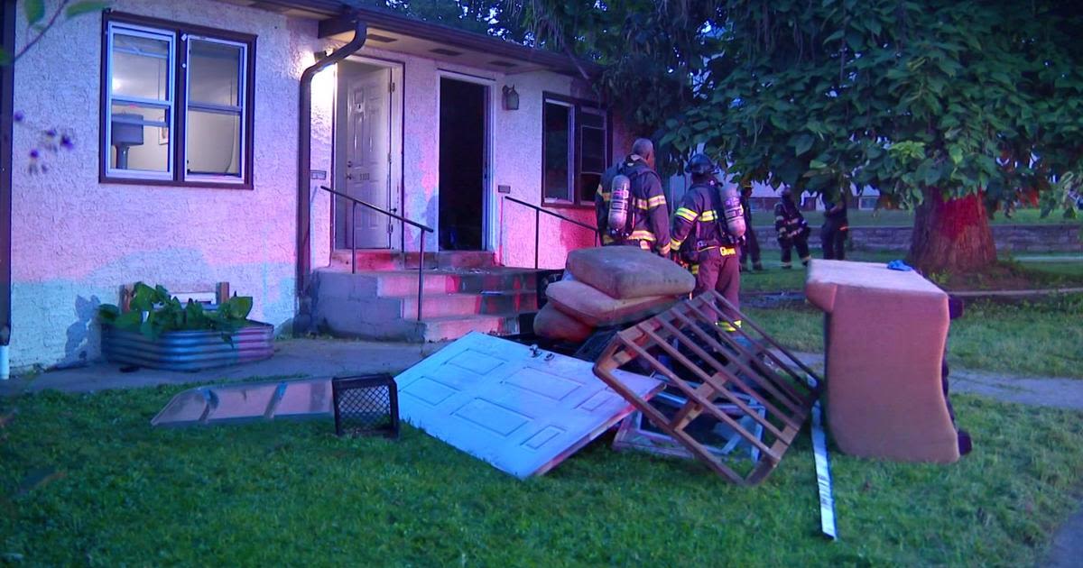 North Minneapolis duplex destroyed in fire, displacing 10