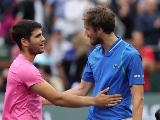 Alcaraz y Medvedev jugarán en el Abierto de China