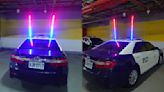台中警斥資139萬採購新型LED警示燈！提升警車辨識度避員警遭撞