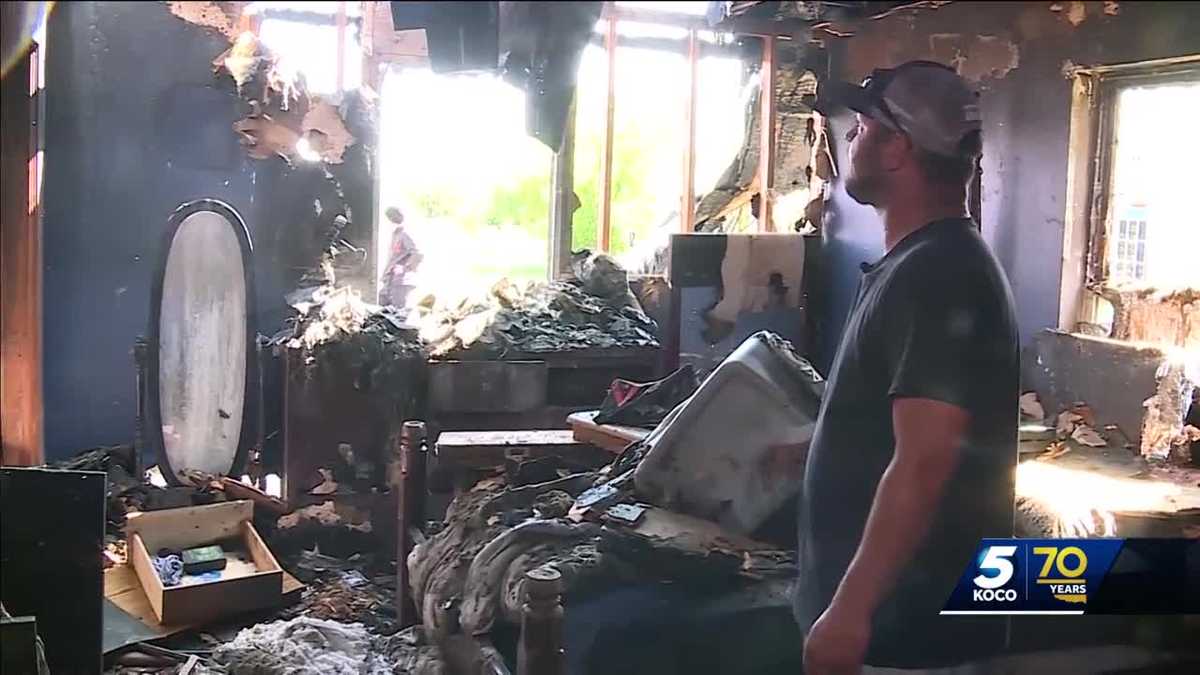 'This was our forever home': Oklahoma family looking for support after destructive house fire