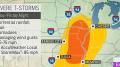 Next outburst of severe weather to threaten Dallas to Chicago