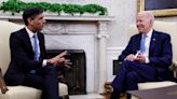 Biden and UK's Sunak pledge AI, minerals, Ukraine partnership