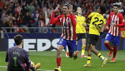 Esta es la alineación del Atlético para enfrentarse al Dortmund