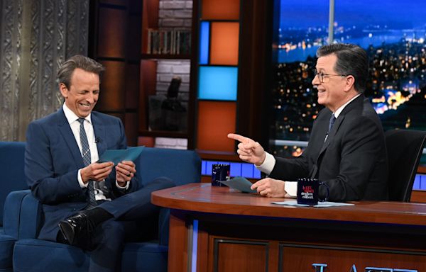 Stephen Colbert, Jimmy Kimmel, Seth Meyers & ‘The Daily Show’ Compete In Late-Night Emmy Race As...