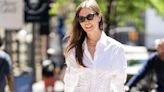 Karlie Kloss’s Corseted Shirtdress References That Viral Anne Hathaway Look