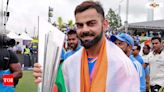 Is this the wallpaper on Virat Kohli's phone, internet speculates - Times of India