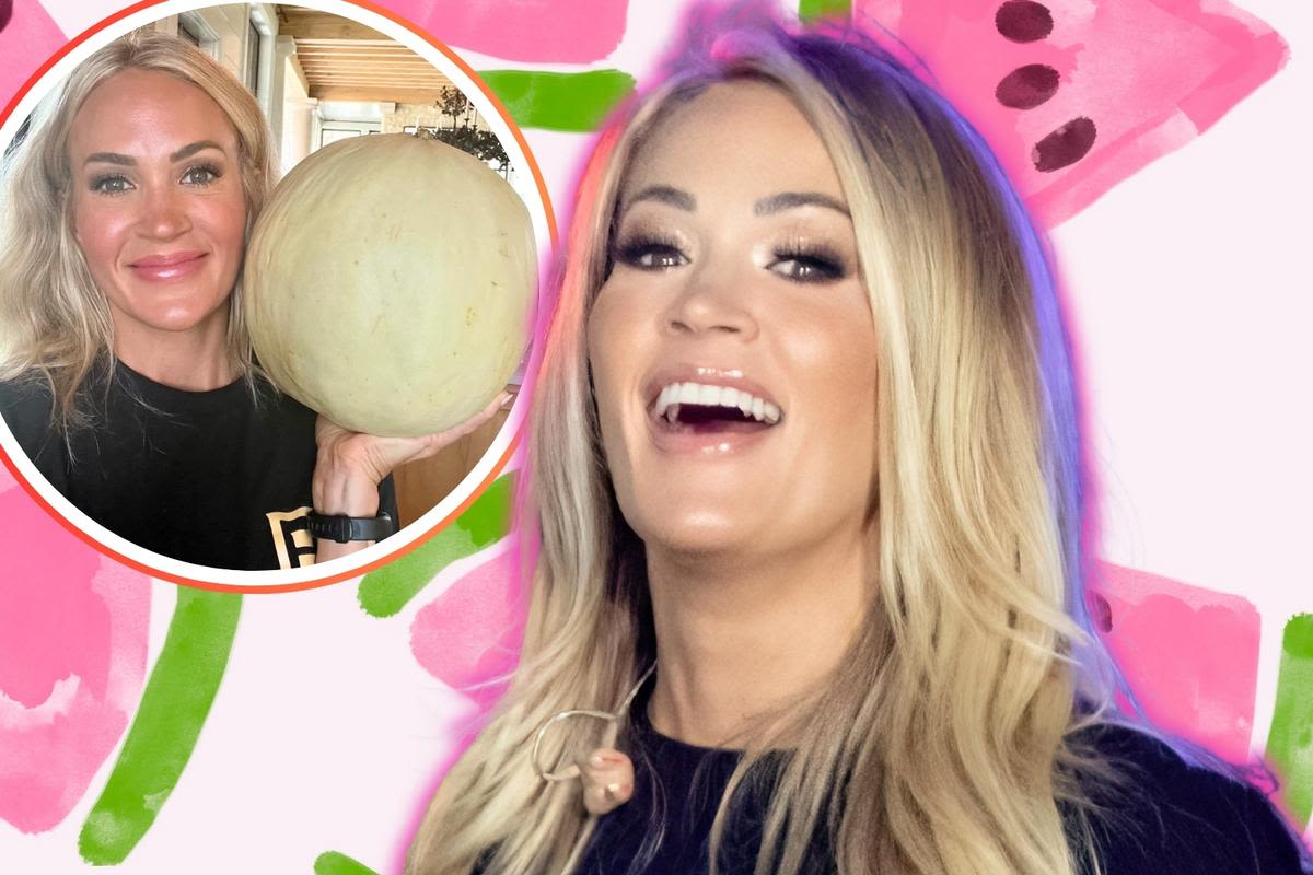 PICS: Carrie Underwood Shows Off Her Amazing Melons (Fruit)