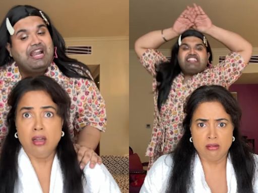 Sameera Reddy takes coaching class for Bigg Boss 18, watch hilarious video