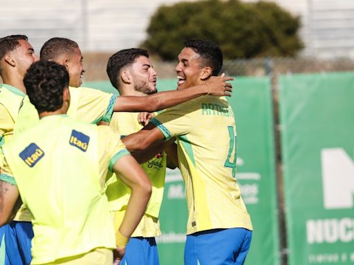 Seleção brasileira sub-17 vence primeira competição da União das Federações de Futebol da Língua Portuguesa