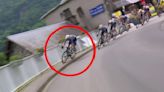 Tour de France: Wout van Aert avoids serious crash after 'fabulous' bike-handling skills to limit impact - Eurosport