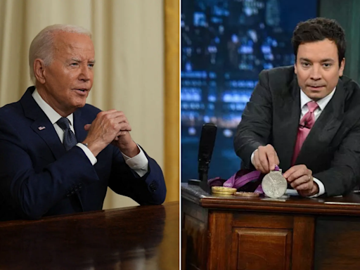 'Biden has Covid. Luckily he can’t spread it because...': Jimmy Fallon relentlessly mocks US president - Times of India