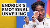 Brazilian star Endrick is officially unveiled as a Real Madrid player