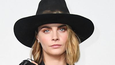 I was drunk aged eight but I've just done Glasto sober says Cara Delevingne