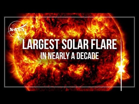 The Sun Hurls its Most Powerful Flare in a Decades