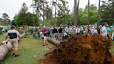 AP PHOTOS: Masters crews make quick work of fallen pines