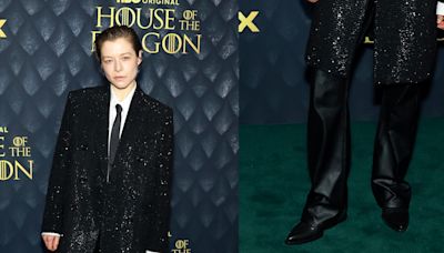 Emma D’Arcy Slips Into Sleek Dress Shoes for ‘House of the Dragon’ Season Two Premiere