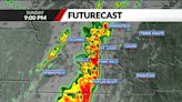 Strong storms to move across St. Louis region Sunday evening