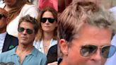 Brad Pitt amuses fans by enjoying chips in Wimbledon stands: ‘Could watch him all day’
