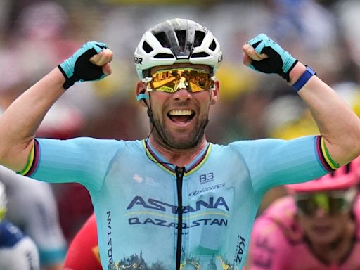 Mark Cavendish eyes more stage wins after making Tour de France history