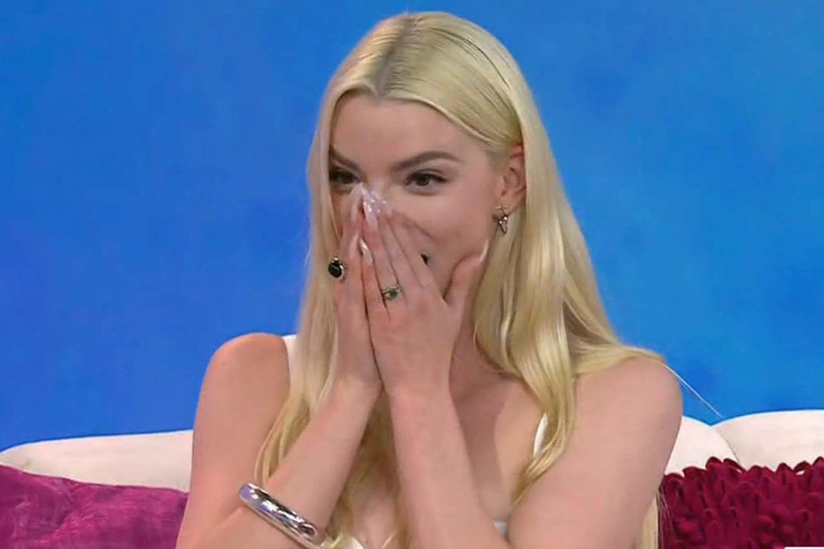 Anya Taylor-Joy screams with joy after 'RHOSLC' star Lisa Barlow surprises her with a message on 'Today': "I'm not okay"