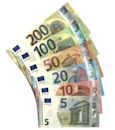 Euro banknotes