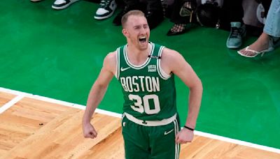 Sam Hauser agrees to four-year, $45 million extension with Celtics, AP source says