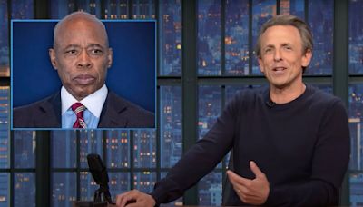 Seth Meyers Ties Eric Adams’ Indictment to Trump Lies