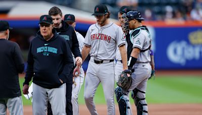 Diamondbacks ace Zac Gallen appears headed to injured list after straining right hamstring