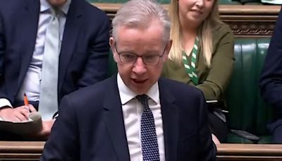 Michael Gove taunts Angela Rayner over the police investigation into her house sale