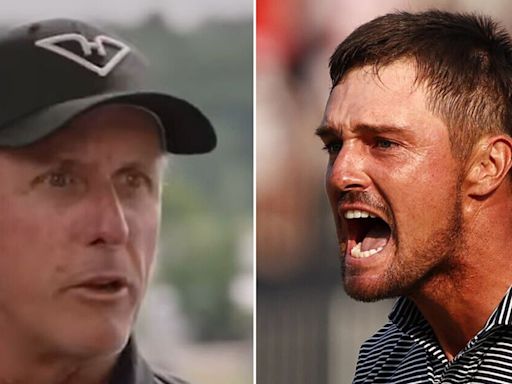 Phil Mickelson shows true colours with comments about LIV's Bryson DeChambeau