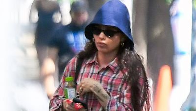 Zoe Kravitz shows off her unique style while out in NYC