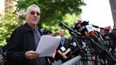 Video: Robert De Niro speaks outside Trump trial