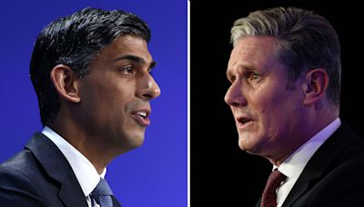 Election debate live: Sunak and Starmer go head-in-head in ITV clash