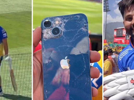 Daryl Mitchell breaks CSK fan’s iPhone during IPL practice, social media divided on gesture of gifting gloves