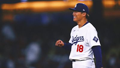 Dodgers win sixth straight in Yoshinobu Yamamoto’s longest outing of season