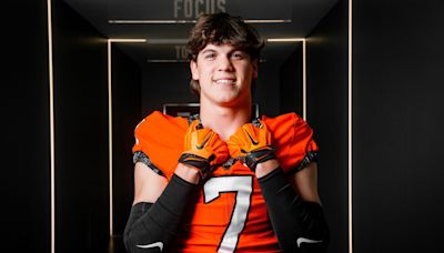 Why Oklahoma State recruited Gunnar Wilson at linebacker before he played the position