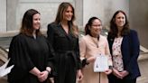 Melania Trump recalls her personal citizenship journey in rare speech at National Archives