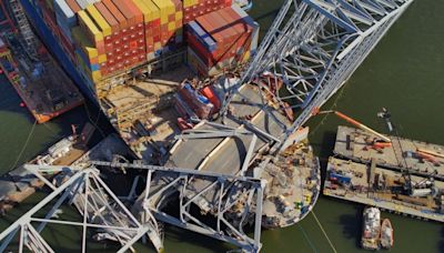 Baltimore bridge collapse: Salvage teams prepare to remove section of bridge from atop Dali