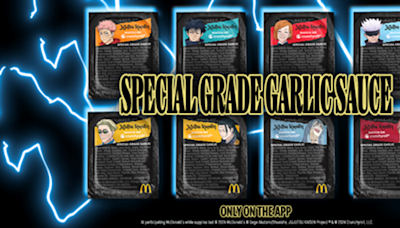 McDonald's, 'Jujutsu Kaisen' collab on new anime-inspired garlic sauce starting July 9