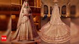 First pictures of Radhika Merchant’s fairytale bridal look by Abu Jani Sandeep Khosla - Times of India