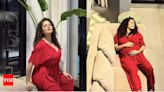 Drashti Dhami hits back at trolls who called her baby bump fake; says 'Proof that my baby bump is not just..' - Times of India