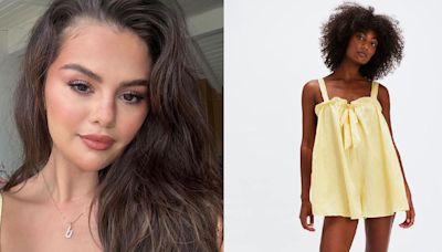 Selena Gomez Posted Birthday Pics Wearing a $78 Free People Romper