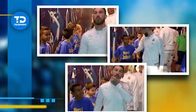El día en qué Lamine Yamal, salió de la mano con Sergio Ramos para un Clásico Español | VIDEO