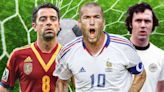 The 10 greatest players to win the World Cup and Euros have been ranked
