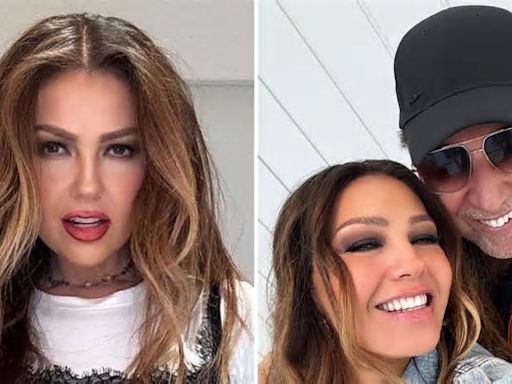 Thalía dice “estar soltera” y su esposo Tommy Mottola reacciona: ¿qué pasa entre ellos?