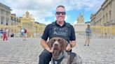 Ottawa police officer, dog sweeping for explosives at Paris Olympics