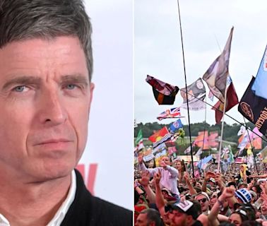 Noel Gallagher arremetió contra el público “woke” en Glastonbury: “Pequeños idiotas agitando banderas”
