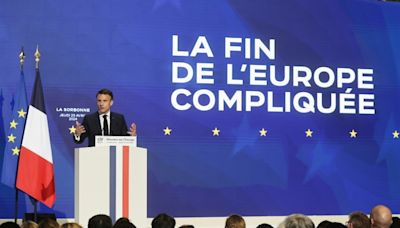 El presidente francés advierte de que Europa "puede morir"