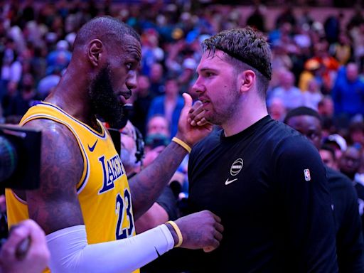 Leyenda de Lakers critica posibilidad de firma de Luka Doncic en la era post LeBron James